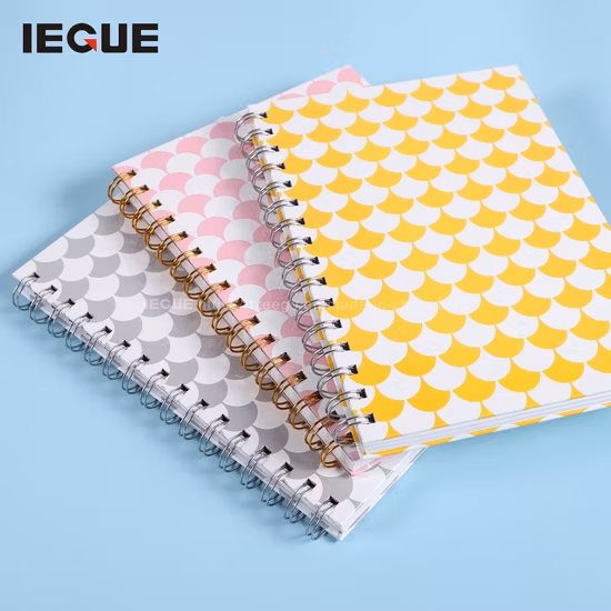 Hojas de tapa dura, cuaderno de bocetos de dibujo Kraft para estudiantes, cuadernos en espiral personalizados A3/A4 para regalo